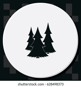 Christmas tree icon.