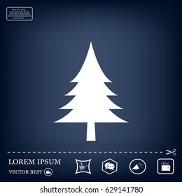 Christmas tree icon