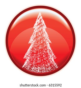 Christmas tree icon