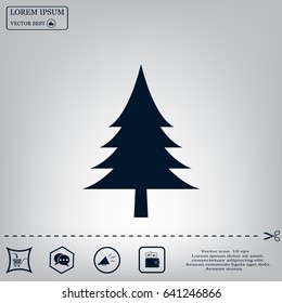 Christmas tree icon