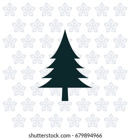 Christmas tree icon