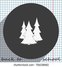 Christmas tree icon.