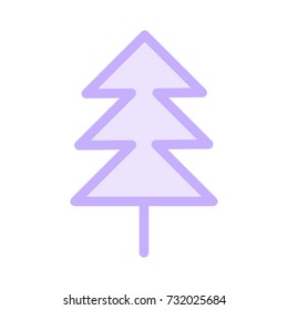 Christmas tree icon 