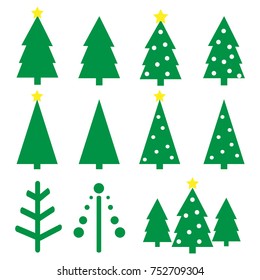 Christmas tree icon