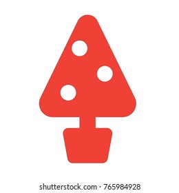 Christmas tree icon