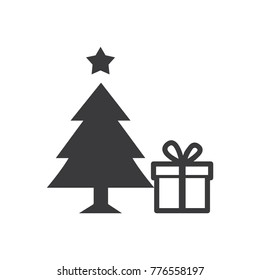 Christmas tree icon