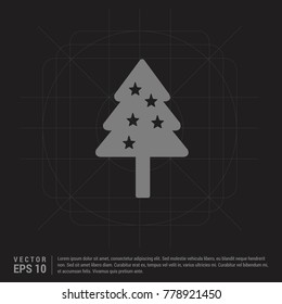 Christmas tree icon