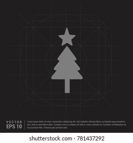 Christmas tree icon