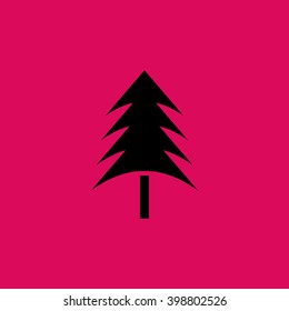 Christmas Tree Icon. Eps-10