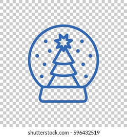  Christmas tree icon Flat.