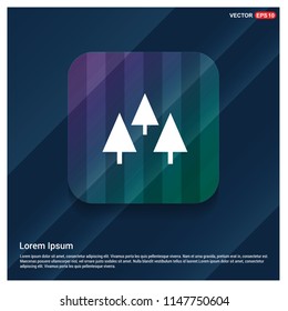 Christmas Tree Icon - Free vector icon