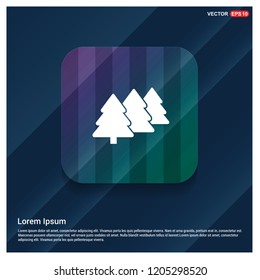 Christmas Tree Icon - Free vector icon