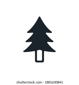 Christmas Tree Icon for Graphic Design Projects