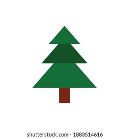 Icono de árbol de Navidad para proyectos de diseño gráfico
