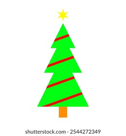 Christmas Tree Icon or Object Design