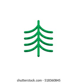 Christmas tree, Icon, Pictogram
