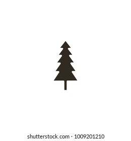 christmas tree icon. sign design