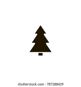 christmas tree icon. sign design