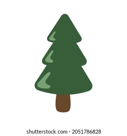 Christmas tree icon vector decor
