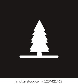 christmas tree icon. christmas tree vector design. sign design