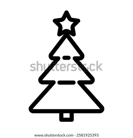 Christmas Tree Icon Christmas X-Mas Winter