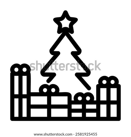 Christmas Tree Icon Christmas X-Mas Winter