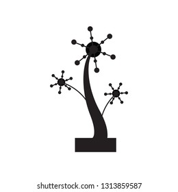 Christmas tree icons 