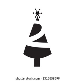 Christmas tree icons 