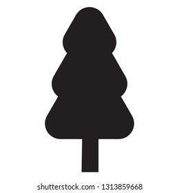 Christmas tree icons 