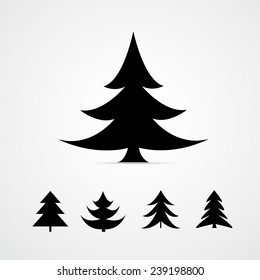 Christmas tree icons