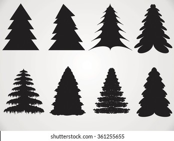 Christmas tree icons