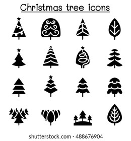 Christmas tree icons