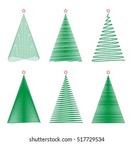 Christmas tree icons