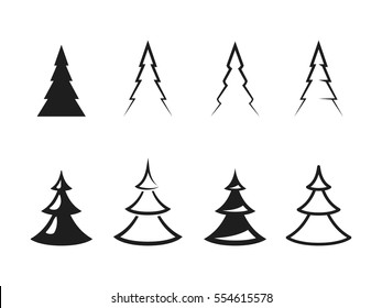 Christmas tree icons