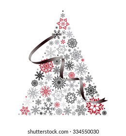 Christmas tree illustration