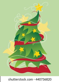 Christmas Tree Illustration