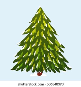 Christmas tree, Illustration