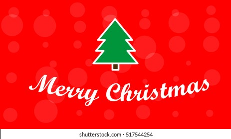 Christmas tree illustration