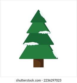 Christmas Tree Illustration For Design