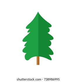 Christmas Tree Illustration Vector Graphic