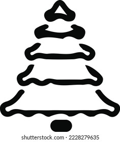 Christmas Tree illustration vector images