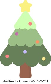 Ilustraciones del árbol de Navidad para Navidad