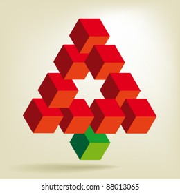 christmas tree  impossible shape