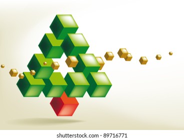 christmas tree impossible shape