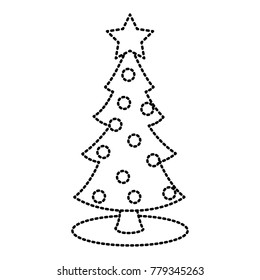Christmas tree isolated