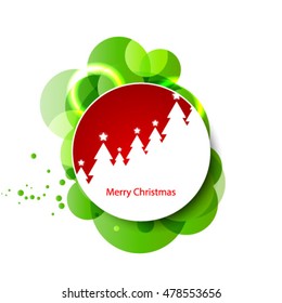 Christmas Tree Layout/Design Cover Background
