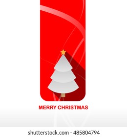 Christmas Tree Layout/Design Cover Background