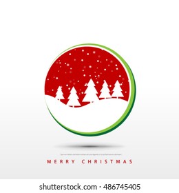 Christmas Tree Layout/Design Cover Background