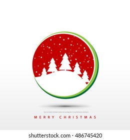 Christmas Tree Layout/Design Cover Background