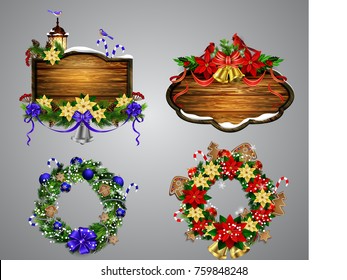 Christmas tree light background